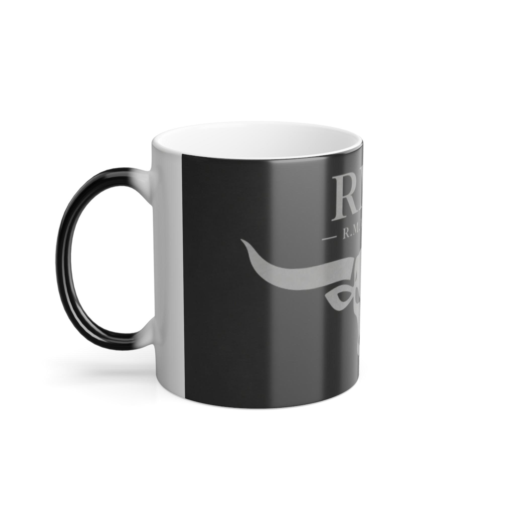 Color-Changing Mug — R.M. Western Bull Logo 11oz