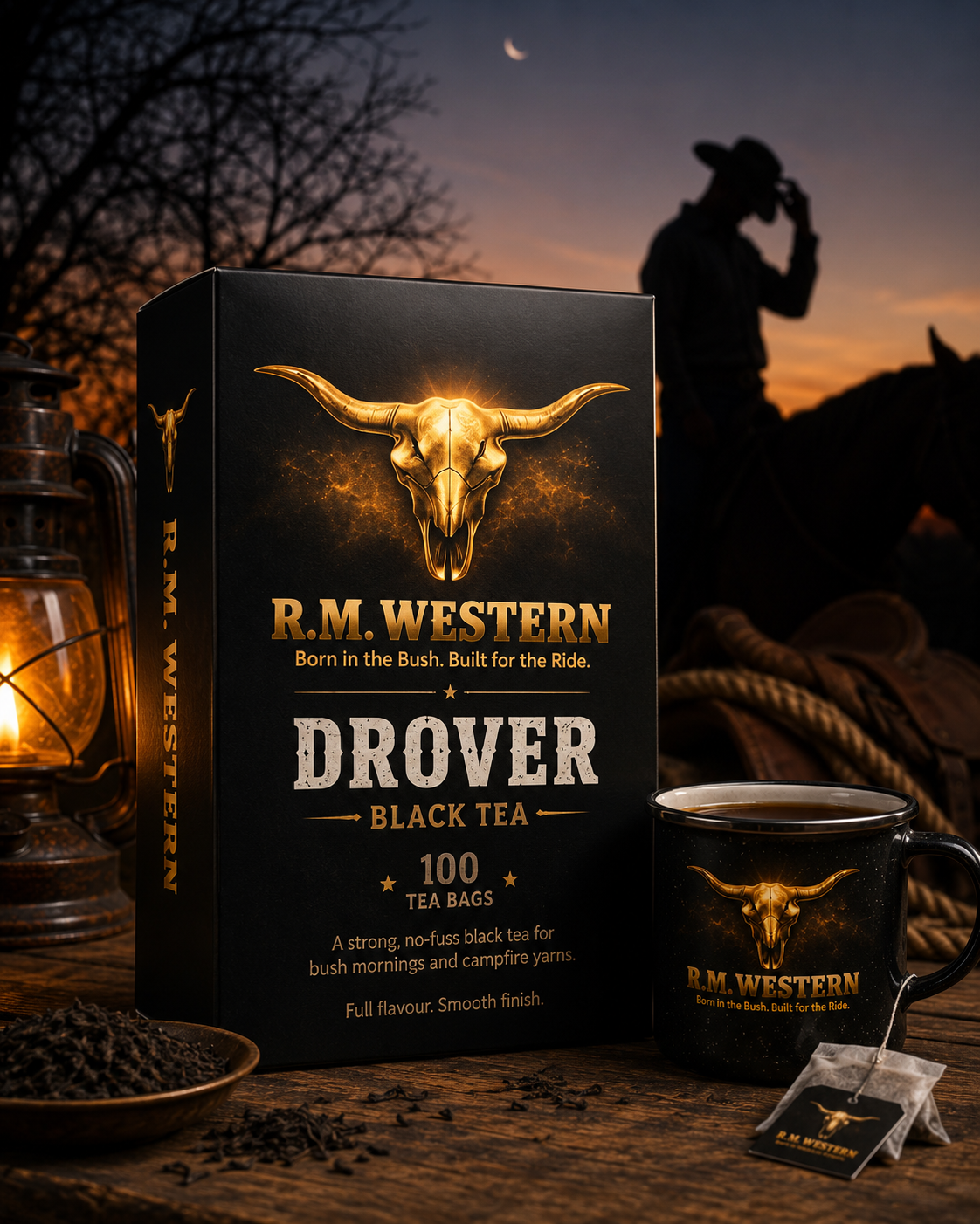 R.M. Western Drover Black Tea 100 Bags